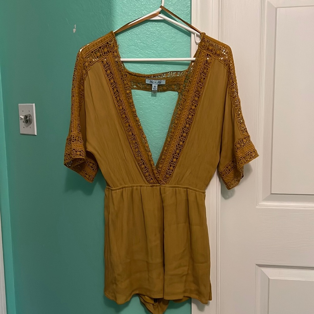She + Sky Romper